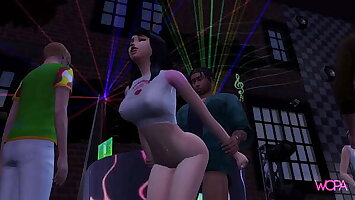 [TRAILER] Sex in the club in front of the cuckold